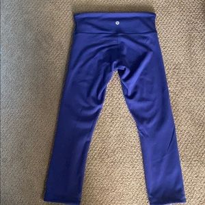 Cropped Wunder Under Reversible Lululemon's